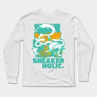 Sneaker Holic Teal Zeal Long Sleeve T-Shirt